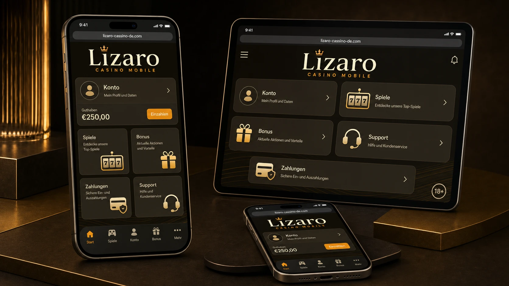 Lizaro Casino Mobile
