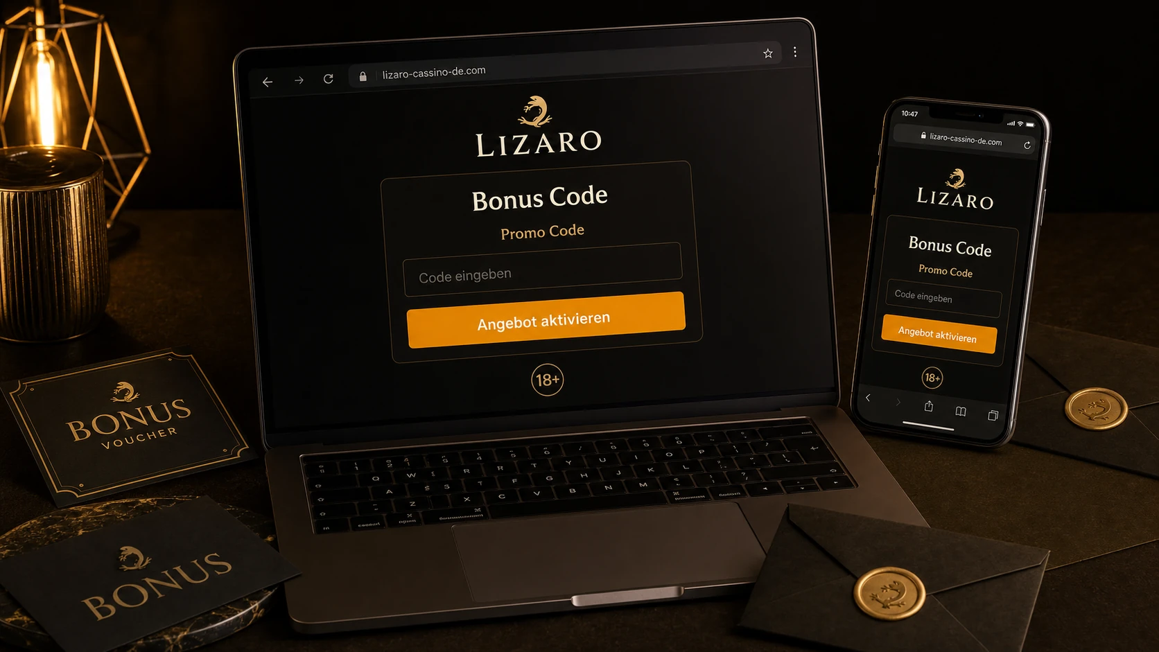 Lizaro Casino Bonus Code und Promo Code