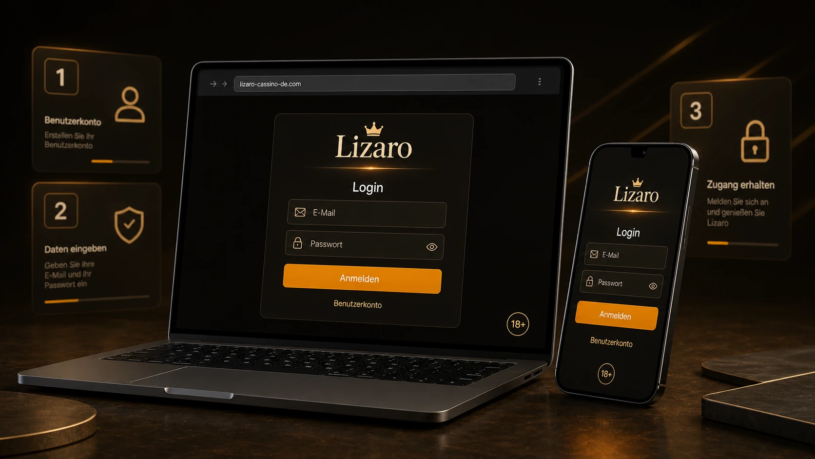 Lizaro Casino Login – Schritt für Schritt