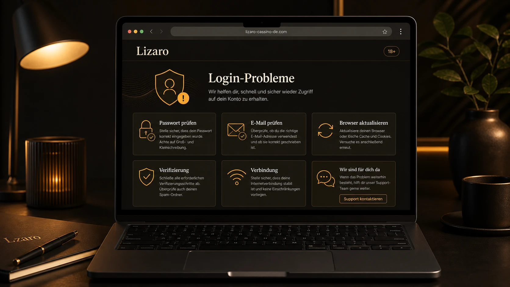 Häufige Login-Probleme